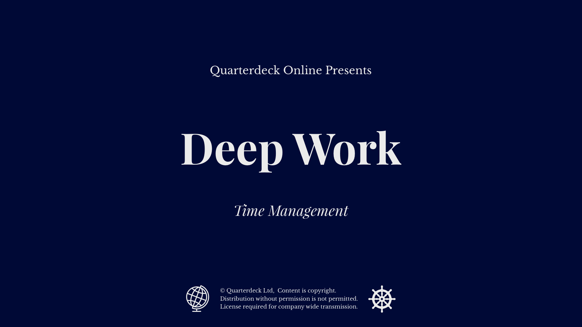 download the new Deep Work